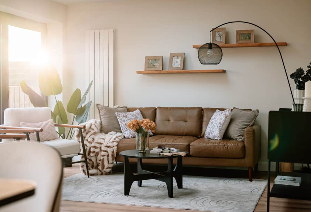 staged for sale house in Oxford attracting buyers with aspirational living styling and furniture